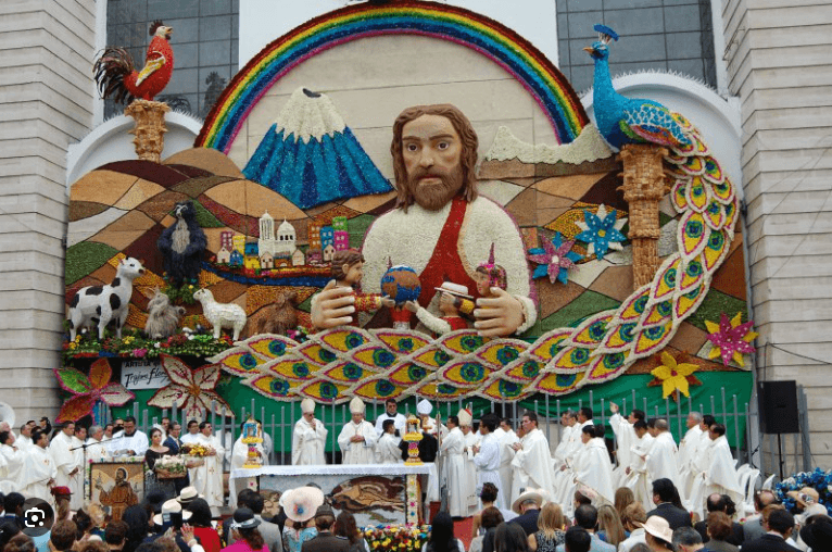 Misa de Bendicion de Flores, Frutas y Pan