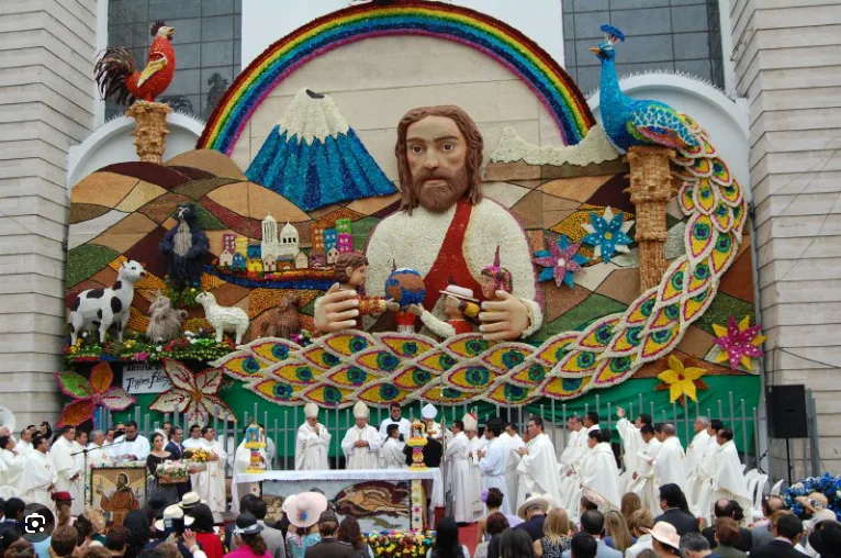 Misa de Bendicion de Flores, Frutas y Pan