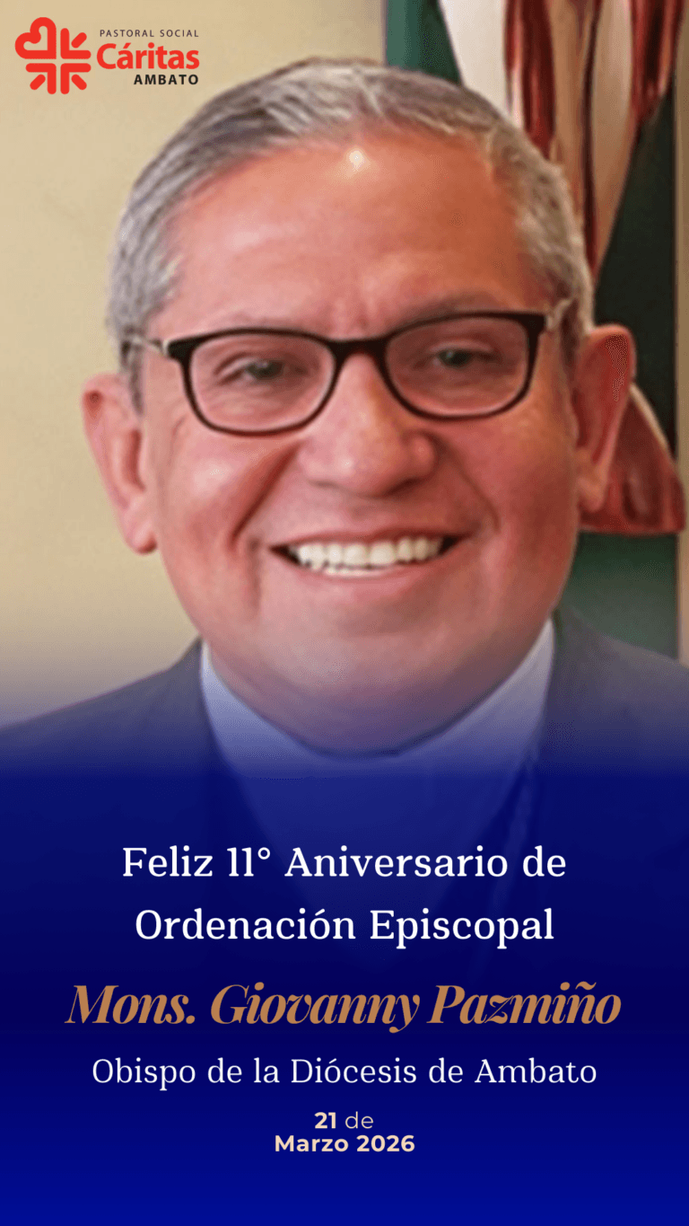 Feliz 11° Aniversario Mons. Giovanny Pazmiño